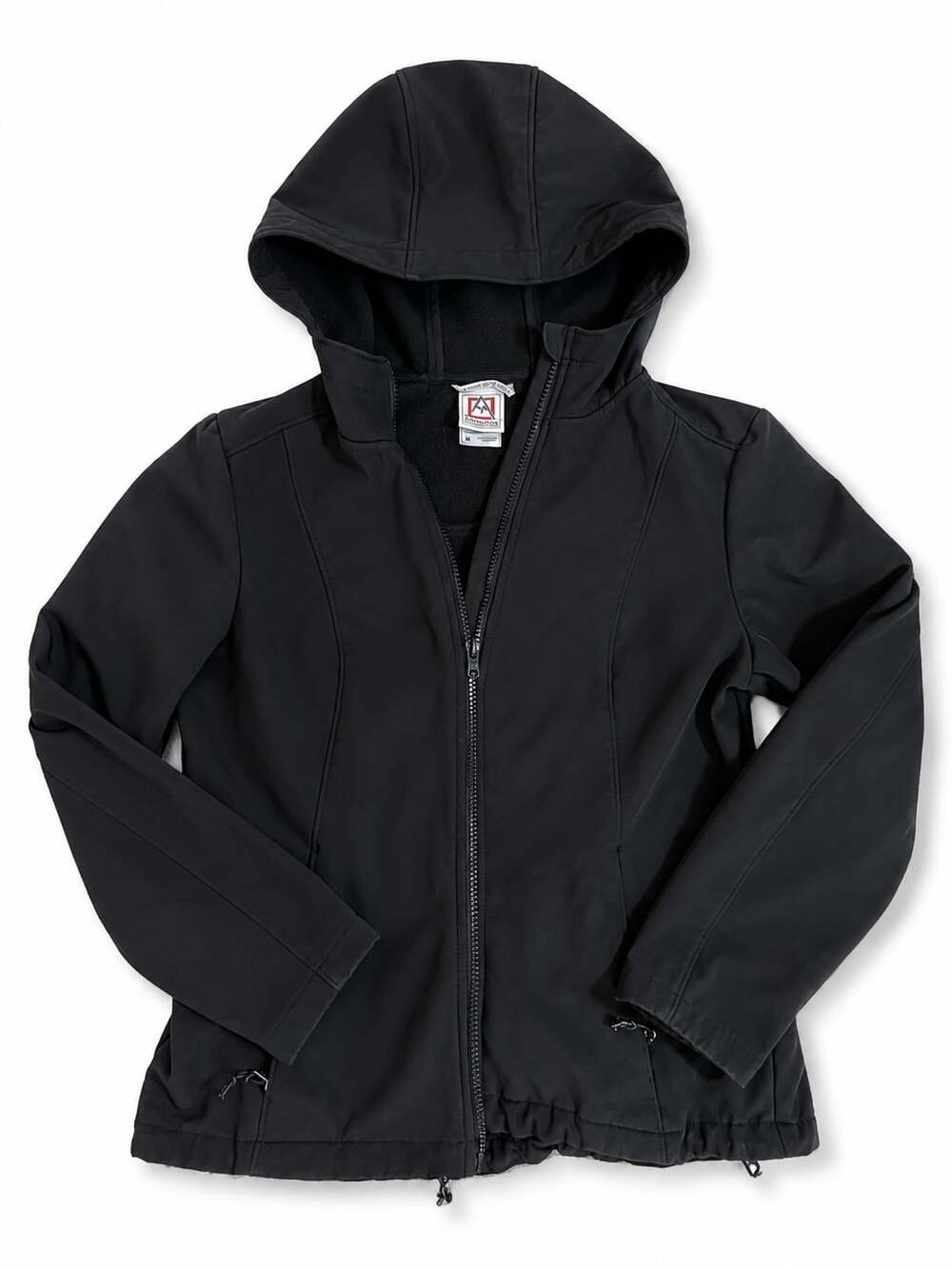 Avalanche Outdoor Supply Company Women's Black Softshell Hooded Jacket Size M